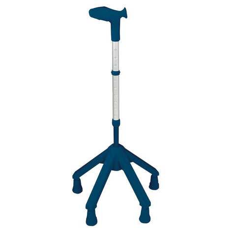 Quadripod walking stick