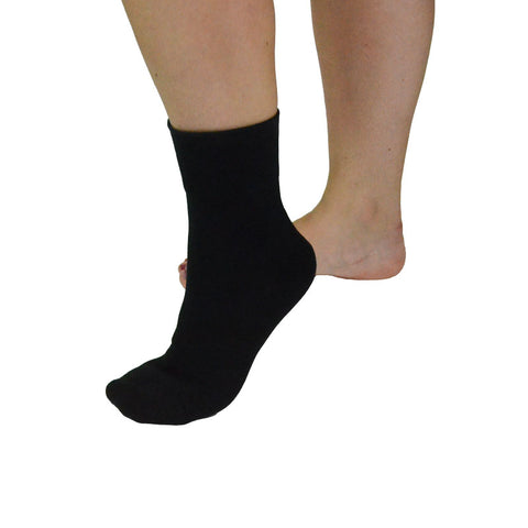 Forefoot and heel protection socks