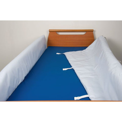 Foam protection for bed rail