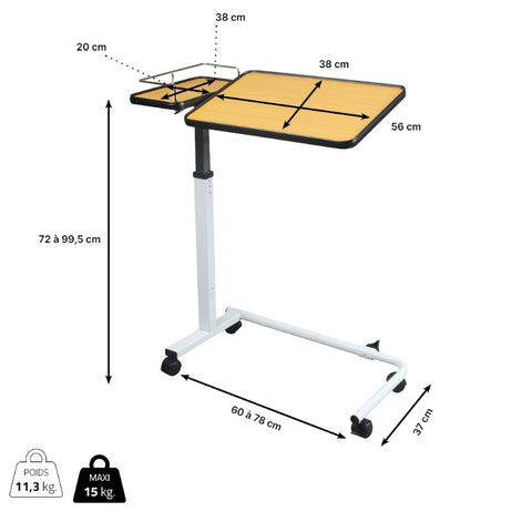 Table de lit Corfou
