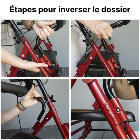 Rollator fauteuil de transfert Victor - Hygiena Santé