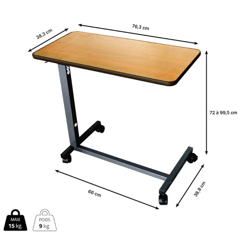 Table de lit Simplex