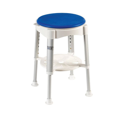 Tabouret de douche pivotant Santorin - Hygiena Santé